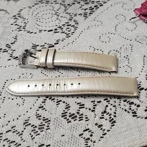 Michele | Accessories | Michele 8mm Pearl Off White Watch  display picture 3
